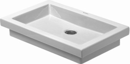 Фото Раковина 58 см Duravit 2nd Floor 0317580029, белый
