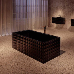 Фото Ванна стальная Bette Loft Ornament 3172-056 CFXX6A 181x81 черный