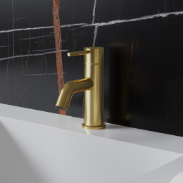 Фото Смеситель для раковины Paini Cox 78PJ205 золото