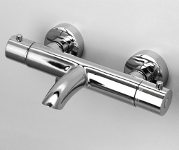 Смеситель для ванны с термостатом WasserKRAFT Berkel 4811 хром