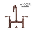 AXOR Montreux 16511310 Двухвентильный смеситель для раковины с поворотным изливом (шлифованное красн