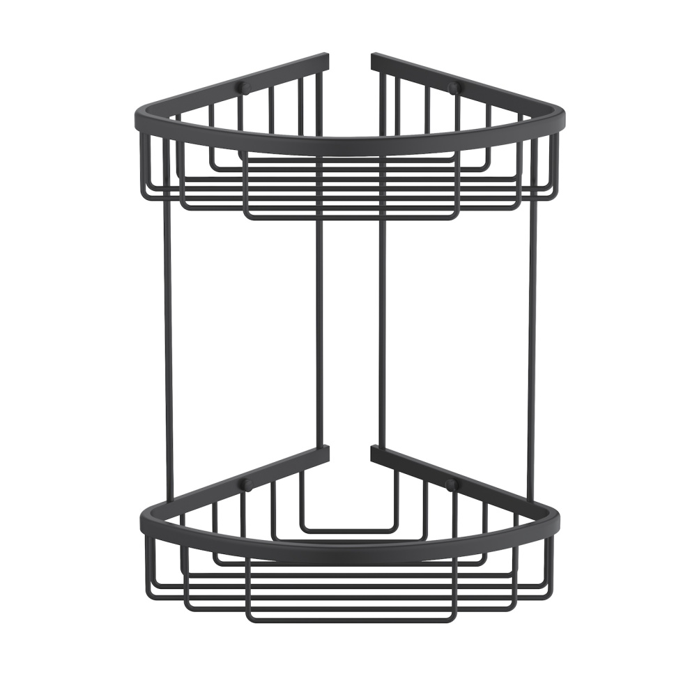 Фото Полка угловая двойная Timo Saona 13082/03 черный