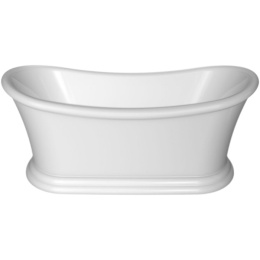 Акриловая ванна 170x74 BelBagno (BB09), округлая