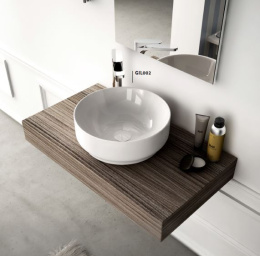 Фото Раковина накладная 42 см ArtCeram Gio Evolution (GIL002 05 00) белый