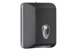 Диспенсер для бумажных полотенец Nofer Black 04030. N Черный