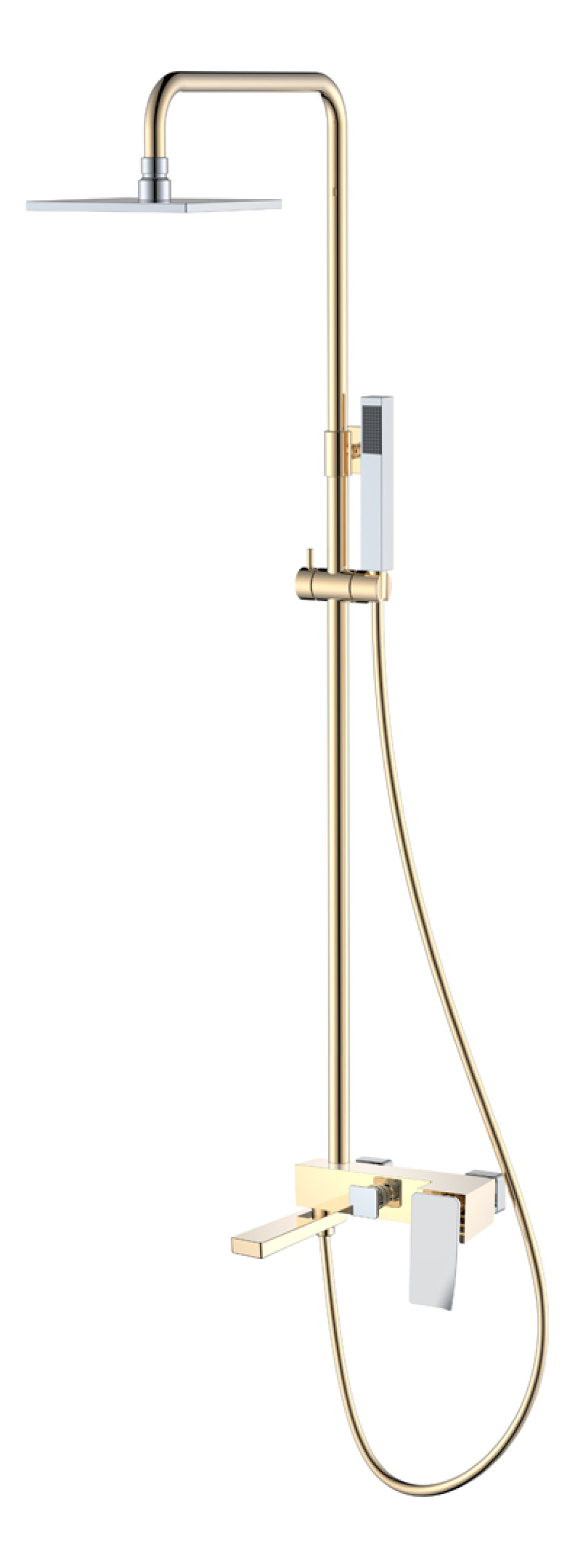 Фото Душевая система Boheme Q (148-GCR.2) золото