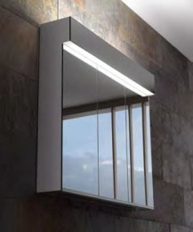 Фото Зеркальный шкаф Keuco Edition 11 21250171301, алюминий