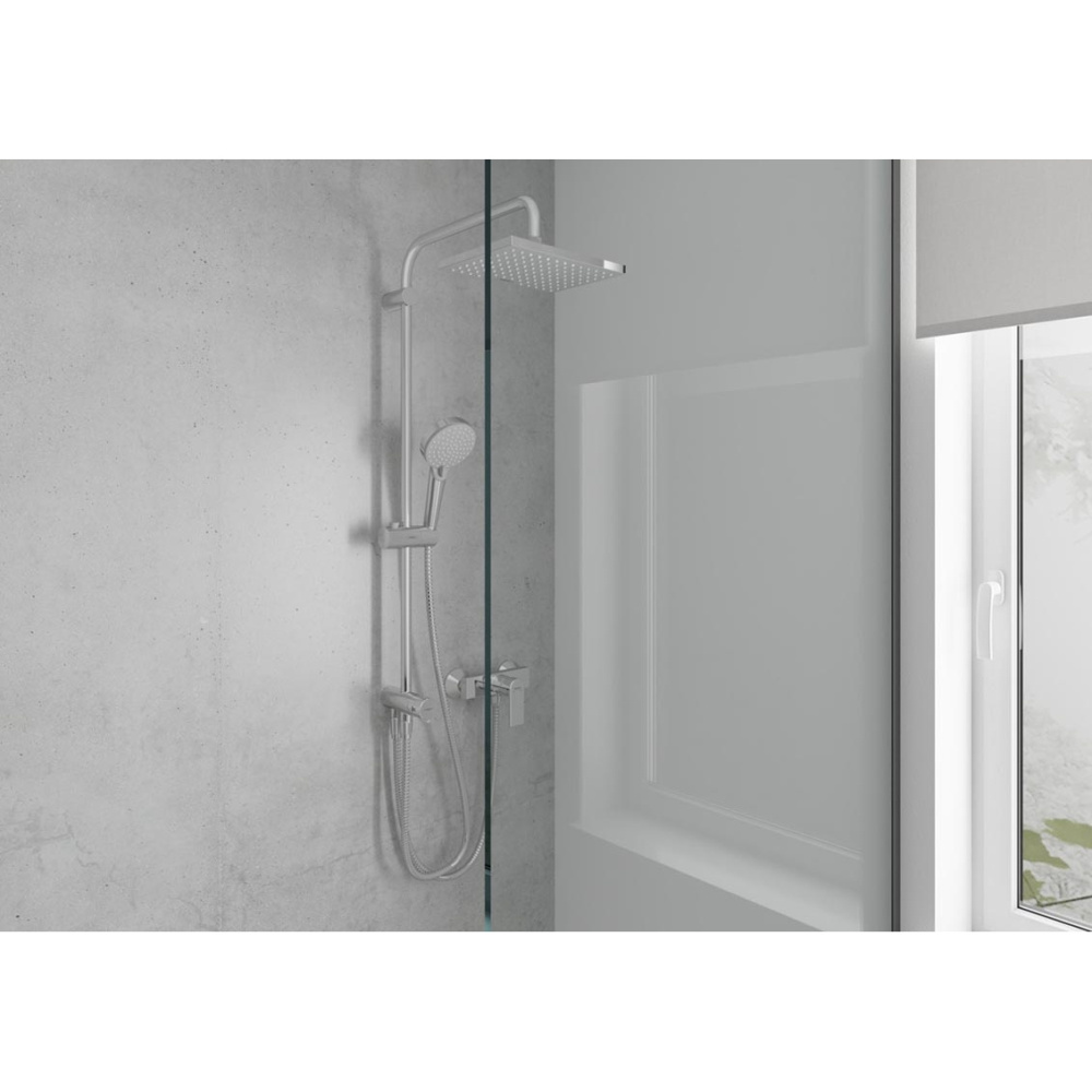 Душевая стойка Hansgrohe Vernis Shape (26282000) хром