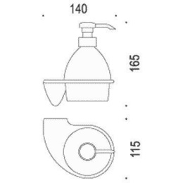 Диспенсер Colombo KHALA B9303