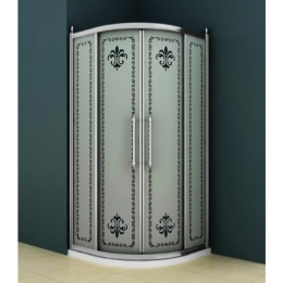 Поддон душевой Cezares Tray TRAY-S-R-90-550-56-W, 90 х 90 см, белый, из искусственного камня