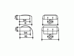 Фото Держатель туалетной бумаги Keuco Edition Palais (40060010100) хром