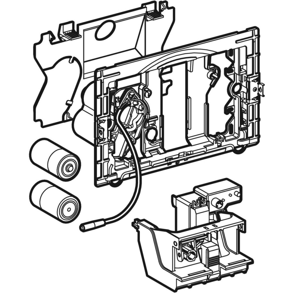 Система электронного управления смывом унитаза Geberit, 115.898.00.1