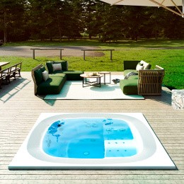 Фото Минибассейн Jacuzzi Enjoy Pro 250x250x98 см, на 6 человек, цвет акрила Platinum