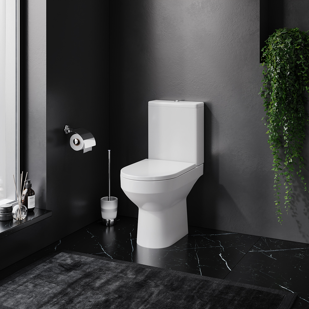 Фото Унитаз-компакт Am.Pm Spirit 2.0 (C708600WH) белый, глянцевый