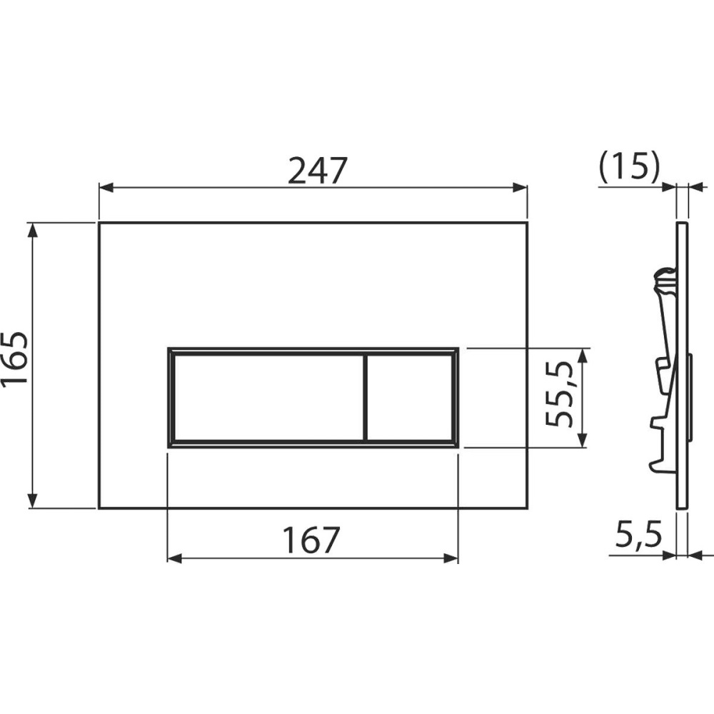 Инсталляция для унитаза AlcaPlast AM101/1120-4:1 RU M571-0001