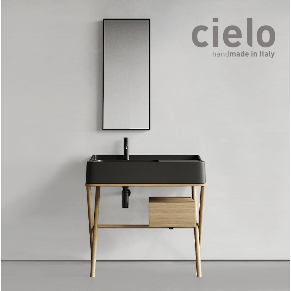 Ceramica CIELO Siwa SWLA LV - Раковина для ванной комнаты 90*50 см (Lavagna)