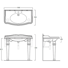 Раковина Simas Arcade AR 874bi
