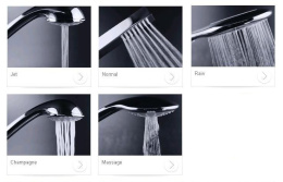 Grohe Movario 28393000 Душ ручной, 5 видов струи