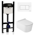 KIT VSWG 5486 Slim P1 Комплект инсталляции 4 в 1, WINNER S BLOCK VS0853202, унитаз MEG11PRO 5486, кр