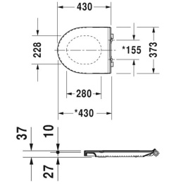 Инсталляция Geberit с безободковым унитазом Duravit Durastyle 111.362.00.5/45620900A1/115.770.21.5/0