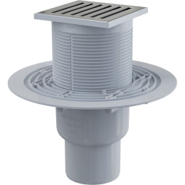 Фото Душевой трап AlcaPlast (APV203) серый