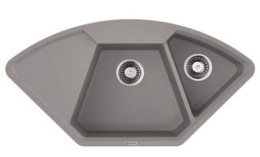 Кухонная мойка Omoikiri Yonaka 98-C-GR Artgranit (4993714) leningrad grey