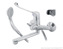 Фото Смеситель для ванны/раковины локтевой NEXT короткий излив Варион 9025713