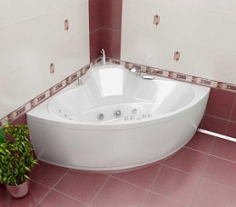Акриловая ванна 150x150 Triton (133603), Гидромассаж: есть
