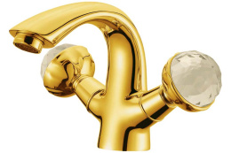 Фото Смеситель для умывальника Boheme Imperiale Presente (331) золото