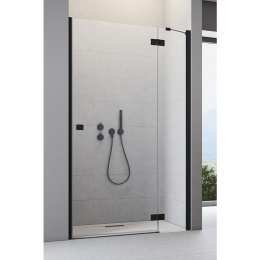 Душевая дверь в нишу Radaway Essenza New DWJ 90 L профиль Черный стекло прозрачное 385013-54-01L