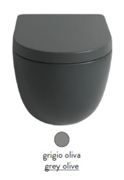 Биде напольное ArtCeram File (FLB002 15 00) серый