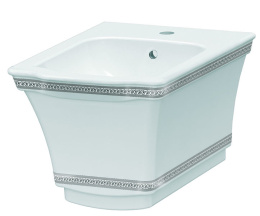 Фото Подвесное биде Boheme Hermitage (953-CR) белый