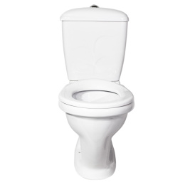 Унитаз-компакт детский белый 47901130032 Стандарт с сиреневой крышкой