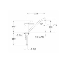 Фото Teka Ares 239130210 Смеситель для мойки