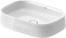Раковина накладная Duravit Zencha 2373550079, белый