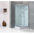 Душевая кабина 80x80x235 BelBagno (UNO-CAB-A-2-90-C-Cr-TOP) Без гидромассажа,