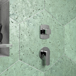 Фото Встраиваемый дивертор Paini Ovo 86CR471 хром