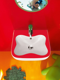 Фото Раковина Laufen Florakids 45 8.1503.1.062.104.1