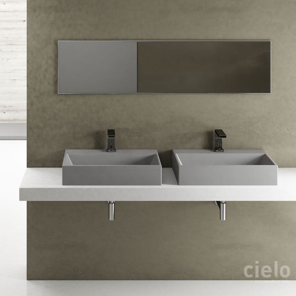Cielo Smile SMLAA60 Раковина накладная (белый)