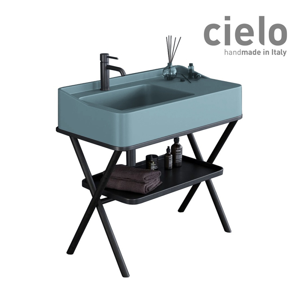 Ceramica CIELO Siwa SWLA PL - Раковина для ванной комнаты 90*50 см (Polvere)