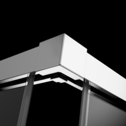 Душевая дверь в нишу Radaway Idea DWD 180x200 профиль хром, стекло прозрачное 387128-01-01