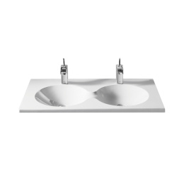 Фото Раковина 100 см Roca (327444000) белый