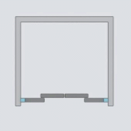 Фото Душевая дверь в нишу Radaway Premium Plus DWD 180 профиль Хром стекло Фабрик 33373-01-06N