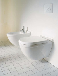 Унитаз подвесной Duravit Starck 3 2527090000, белый