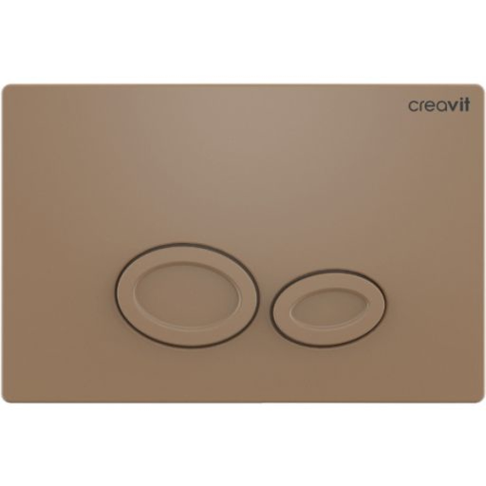CREAVIT FREE FE320-11CP00E Чаша унитаза CAPPUCINO ГЛЯНЕЦ+Инсталляция GR5003 + Кнопка GP2002.06