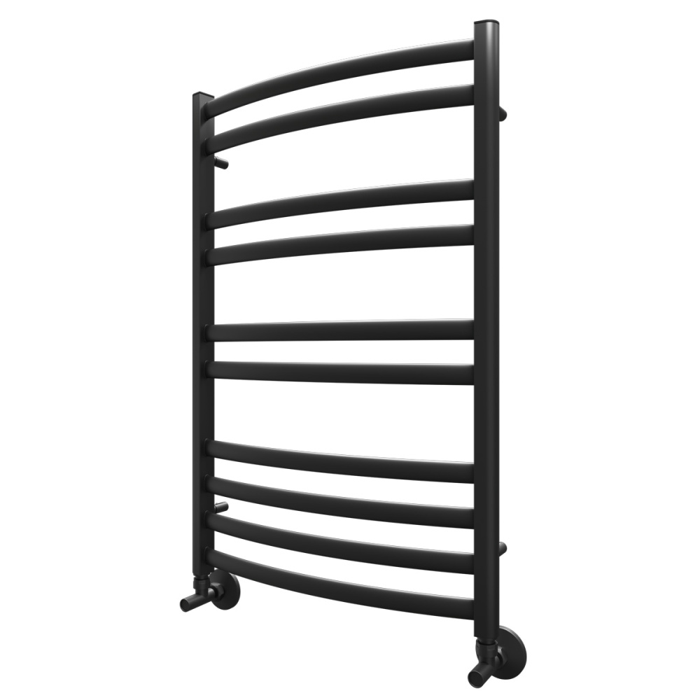 Фото Полотенцесушитель водяной Lemark Atlantiss П10 LM32810RBL 500x800, черный