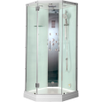Душевая кабина 90x90x220 Timo (ELTA H-312 L) С гидромассажем, акрил, Поддон низкий