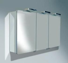 Фото Зеркальный шкаф Keuco Elegance 21604171302, алюминий