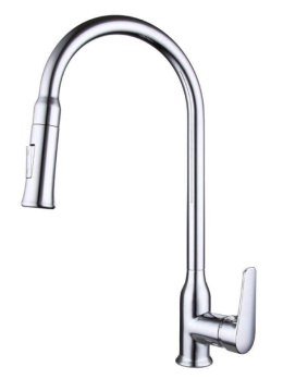 Смеситель для кухни Bravat Arden F7362395CP-ENG выдвижной излив