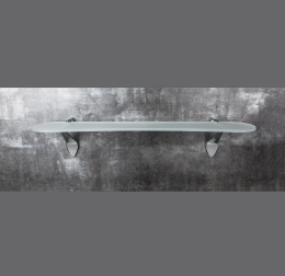 Фото Полка стеклянная Colombo Khala B1816.000 CR